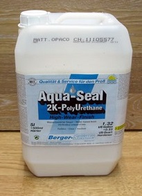 полиуретановый лак на водной основе "Berger Aqua-Seal 2KPU"